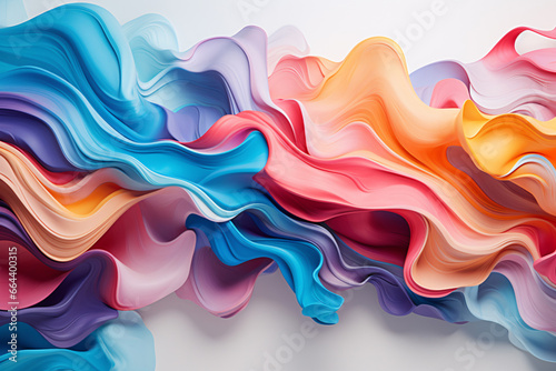.Liquid Colorful Background. Soft and Dreamy