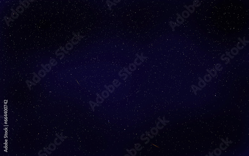 Starry night in the October sky, milky way horizontal background.