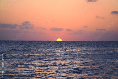 Wschód słońca na wyspie Kreta