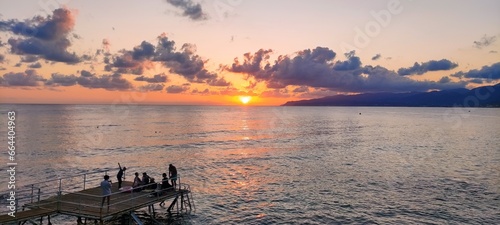 Wschód słońca na wyspie Kreta