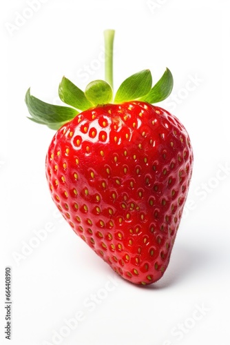 Strawberry isolated on white background.