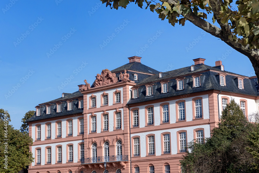 Biebrich castle. Biebrich. City of Wiesbaden Germany Hesse.