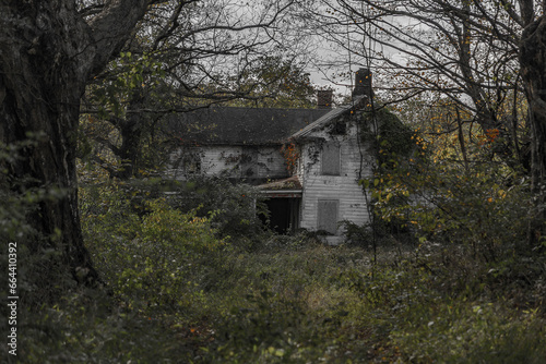 Abandoned farm house in the Delaware Water Gap National Recreation Area © Judy