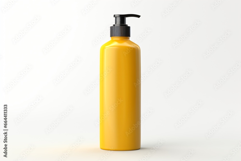 Pump bottle empty isolated on a white background Pump bottle empty isolated on a white background