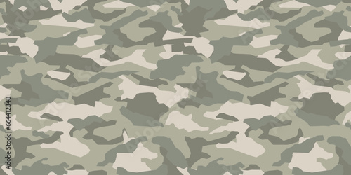 Trendy camouflage military pattern. Vector camouflage pattern for trendy clothing design.