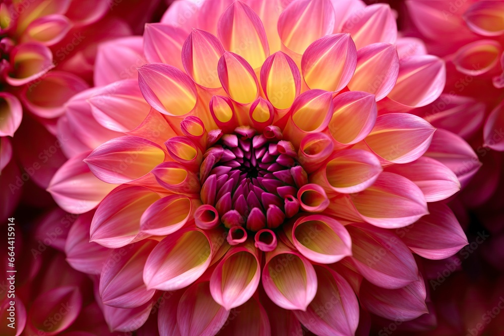 Fototapeta premium Dahlia flower background.