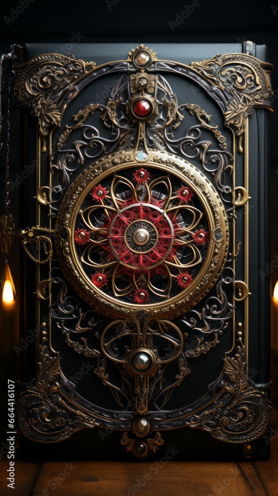 Fototapeta premium magic book cover
