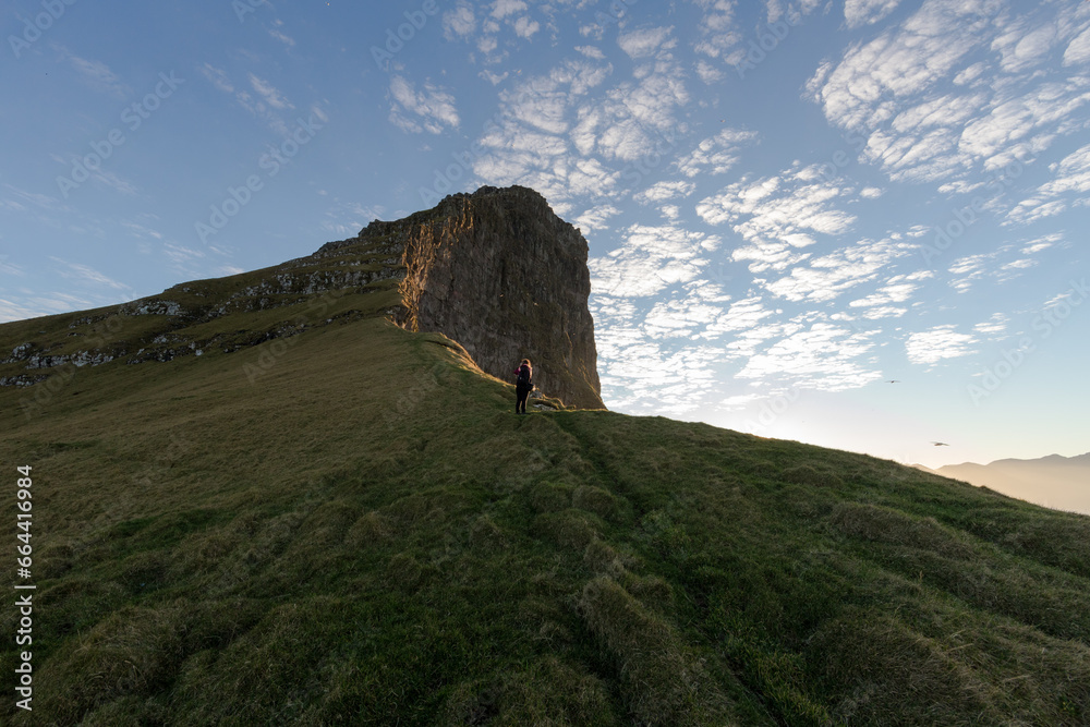 Naklejka premium Faroe Islands and its beautiful landscape