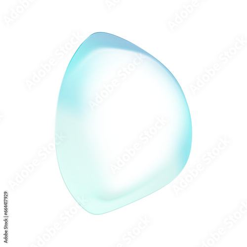 Green Transparent Blob