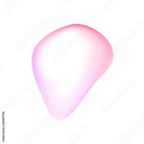 Abstract Transparent Blob