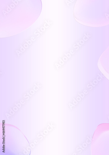Purple Gradient Wallpaper With Bubbles