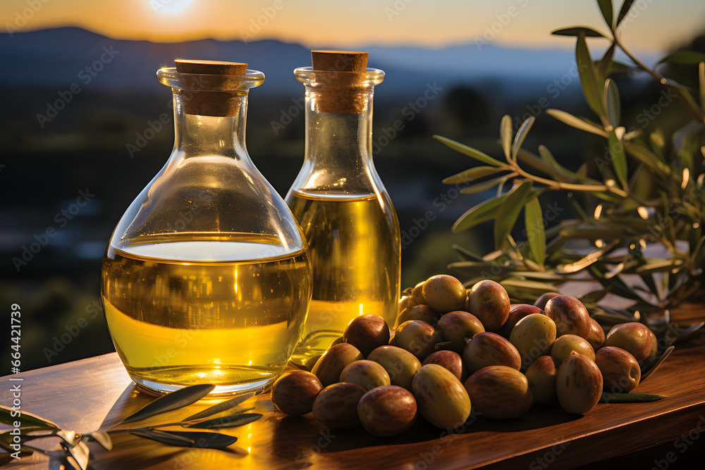 Essence of premium olive oil. Essence of premium olive oil.