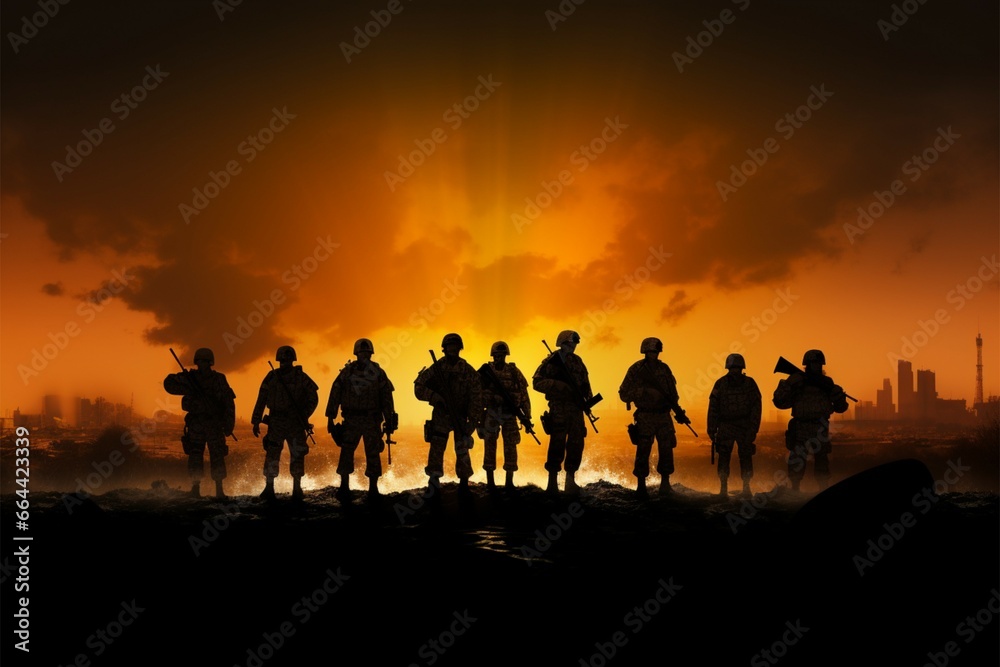 Army life comes alive through the Soldiers Silhouette Chronicles Army life comes alive through the Soldiers Silhouette Chronicles