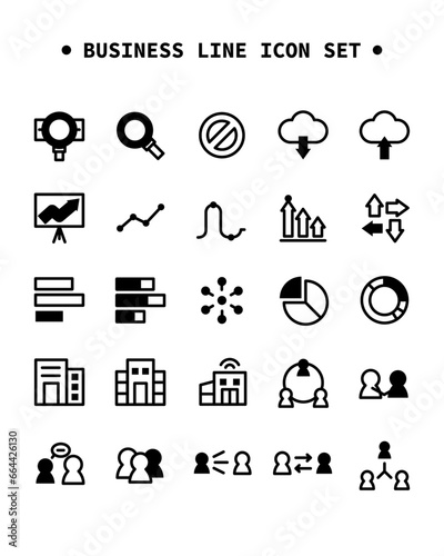 Simple Black Line Icon