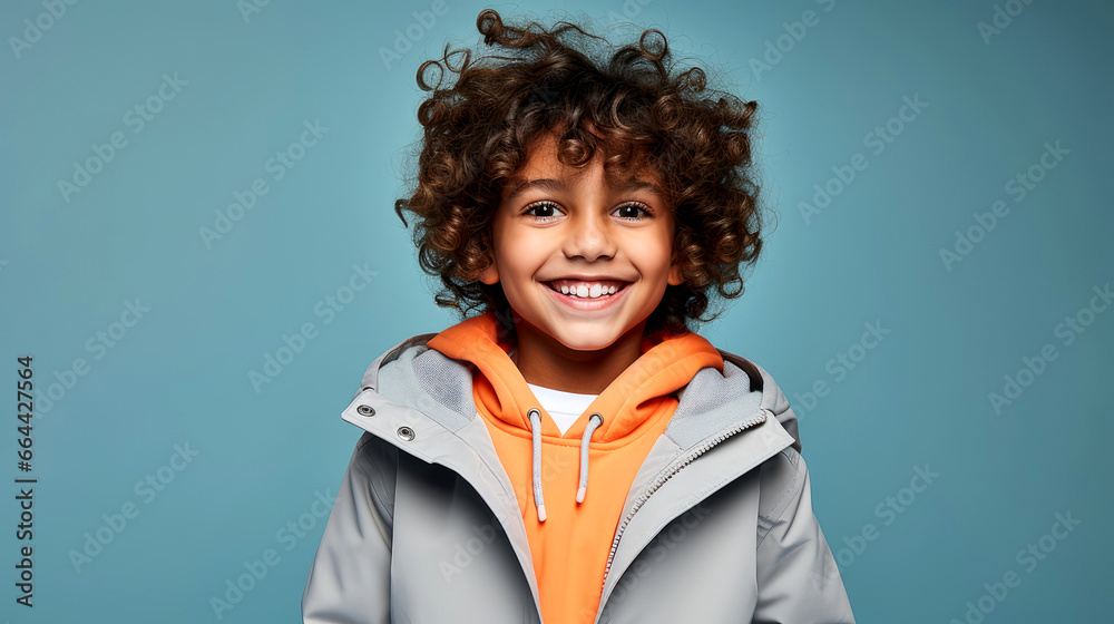 Happy kid , european 