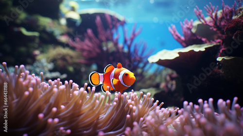clownfish in coral reef © Cash Cow Concepts