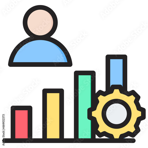 Development Outline Color Icon