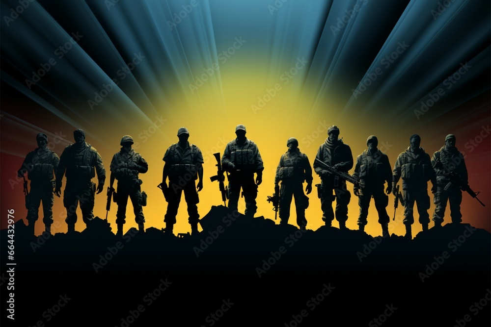 Unveiling the heroes soldiers silhouettes in Invisible Heroes revealed Unveiling the heroes soldiers silhouettes in Invisible Heroes revealed