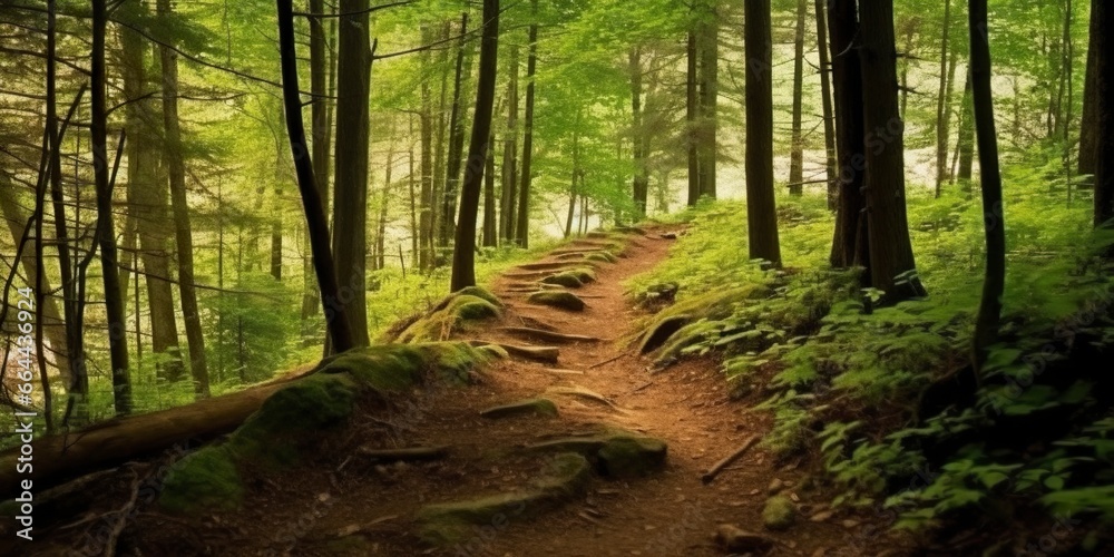 A road with Beautiful forest. A road with Beautiful forest.