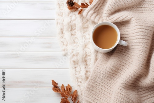 winter cozy background photo