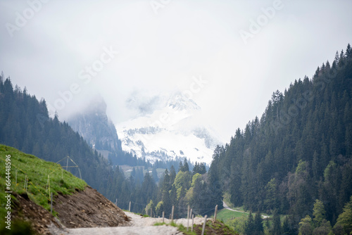 landscape with clouds