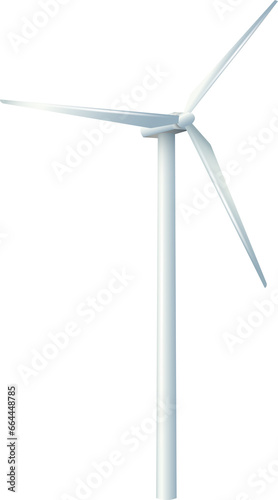 Wind power plant and factory. Wind turbines. Green energy industrial concept.