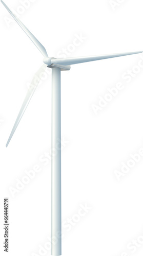 Wind power plant and factory. Wind turbines. Green energy industrial concept.