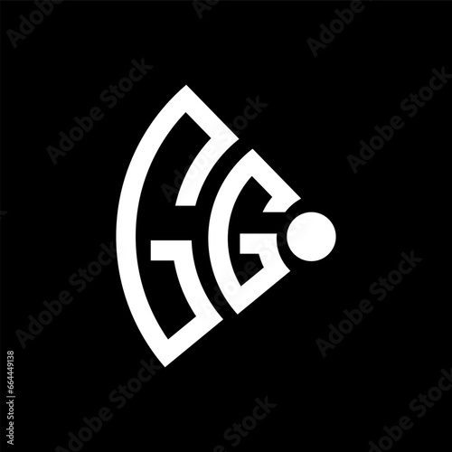 GG letter logo design.GG creative initial GG letter logo design. GG creative initials letter logo concept.
