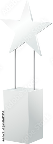 Advertising promotional stands. Realistic modern simple rack or counters multiple promotional desk with sign top clean empty promo tables with signboard white mockup illustration