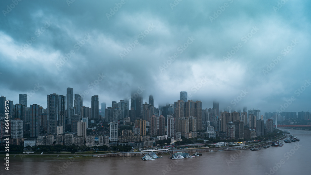 Chongqing Urban Architecture - The Main City in the Rain Chongqing Urban Architecture - The Main City in the Rain