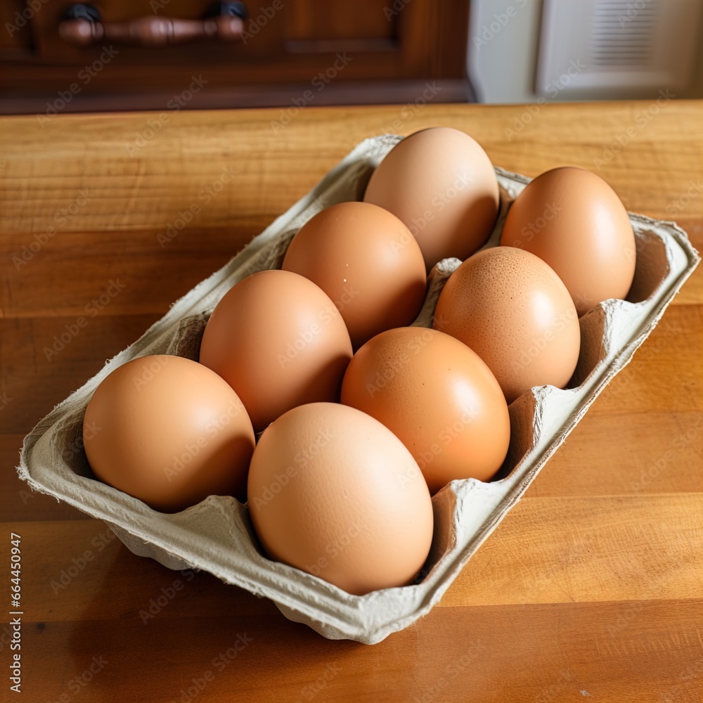Farm fresh, cage free, organic brown eggs. Great for stories on healthy eating, organic food, poultry farming, diets, food supply and more. Farm fresh, cage free, organic brown eggs. Great for stories on healthy eating, organic food, poultry farming, diets, food supply and more.