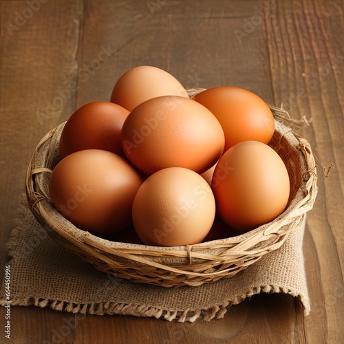 Farm fresh, cage free, organic brown eggs. Great for stories on healthy eating, organic food, poultry farming,  diets, food supply and more. 