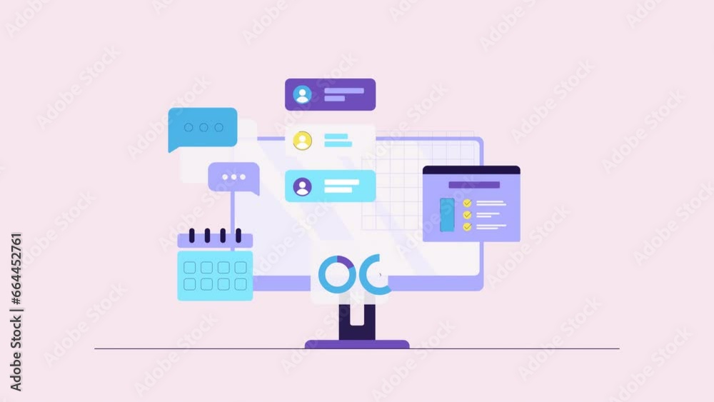 Animation of computer monitor and graphics, Financial diagram and charts. Software, web development, programming. Abstract graphs and diagrams for business on screen. Internet page or web interface Animation of computer monitor and graphics, Financial diagram and charts. Software, web development, programming. Abstract graphs and diagrams for business on screen. Internet page or web interface