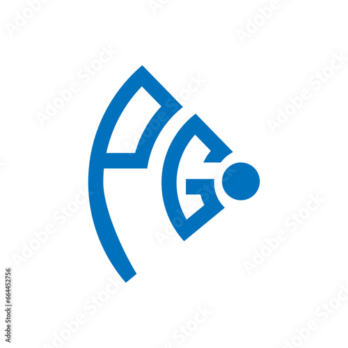 PG letter logo design.PG creative initial PG letter logo design. PG creative initials letter logo concept.
