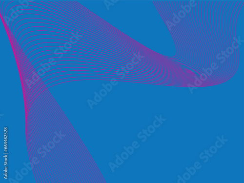 Vector abstract wave line colorful landing page flat background vector design	