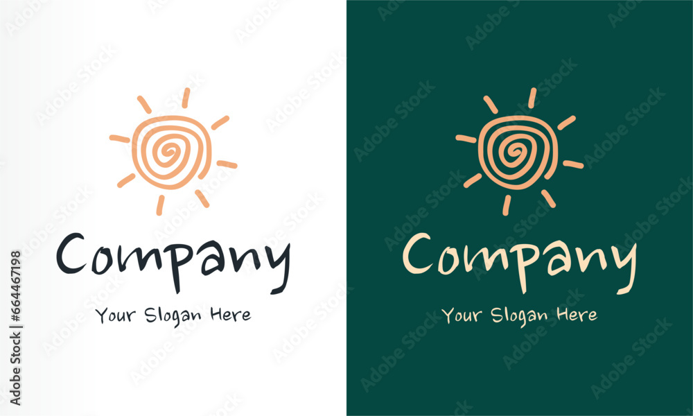 Fototapeta premium Relaxation Spiritual Logo