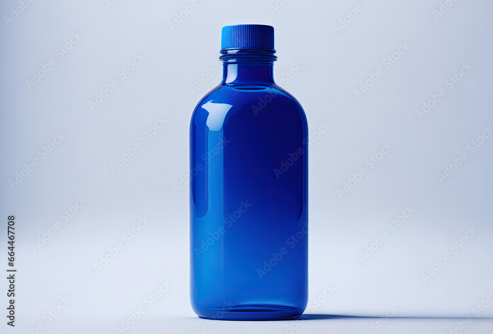 blue plastic reusable bottle blue plastic reusable bottle