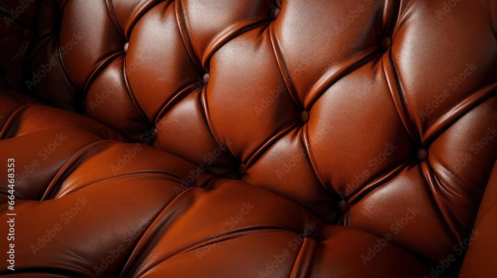 high quality leather furniture detail