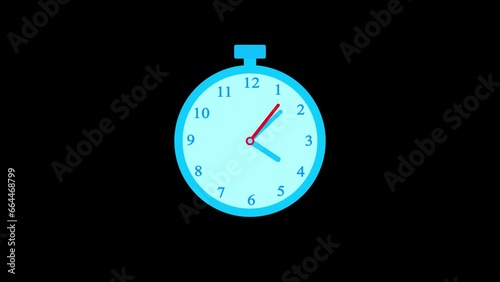 Wallpaper Mural abstract analog clock animation background 4k  Torontodigital.ca