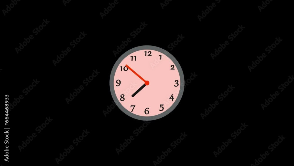 abstract wall clock animation background 4k abstract wall clock animation background 4k