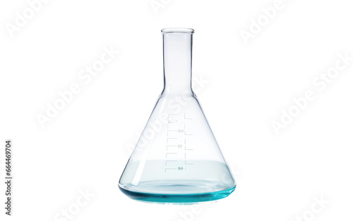 Laboratory Glass Beaker Set on isolated background