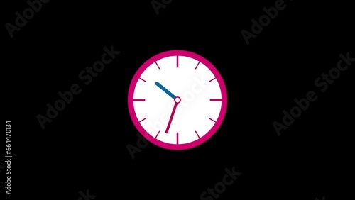 Wallpaper Mural abstract beautiful wall clock animation background 4k	 Torontodigital.ca