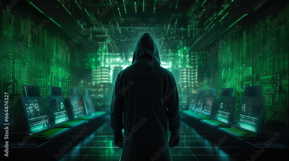 Cyber Sorcerer in the Server Sanctum Cyber Sorcerer in the Server Sanctum