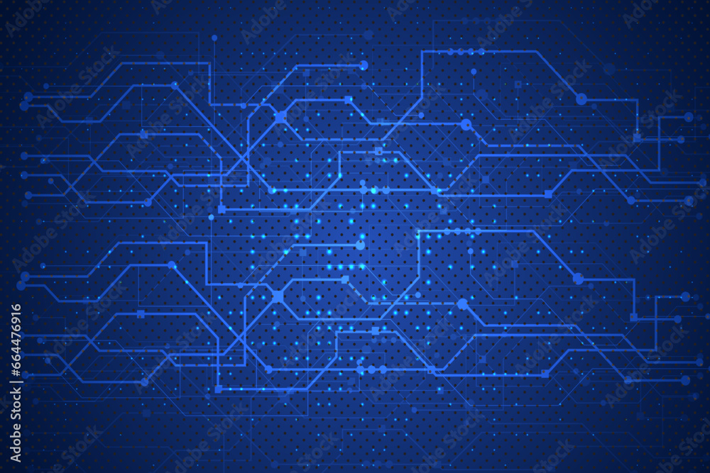 Wire line future digital network technology background.	