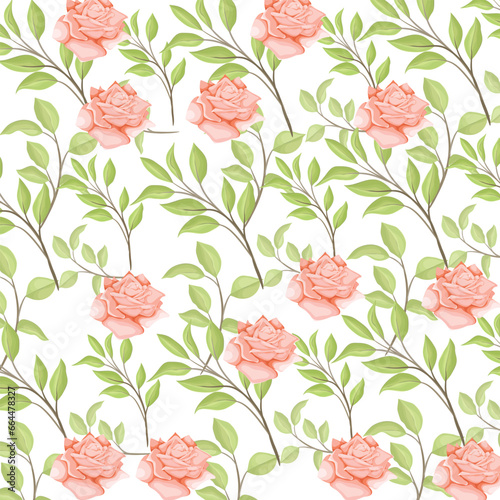 Vector seamless decorative geometric shapes pattern background	
