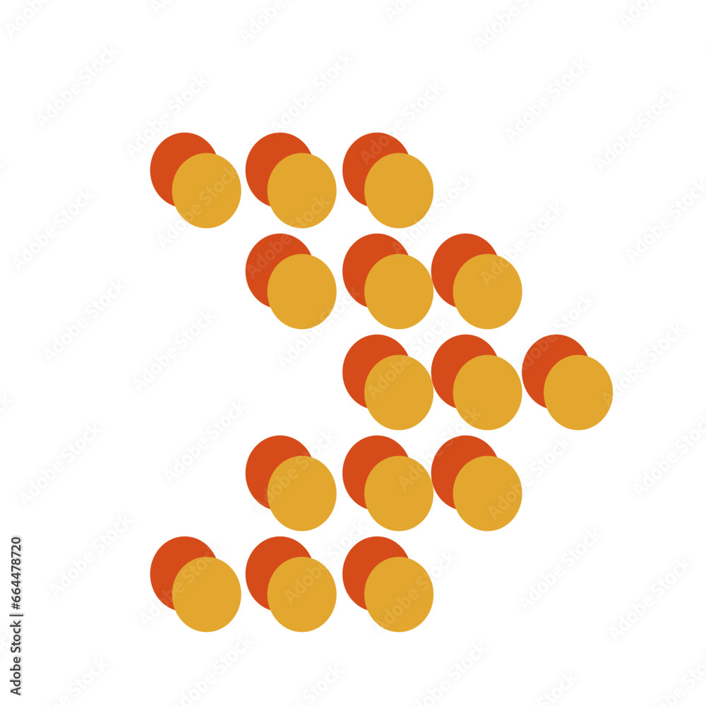 Retro Dot Shape Retro Dot Shape
