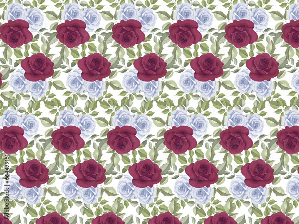 Fototapeta premium Vector seamless decorative geometric shapes pattern background 