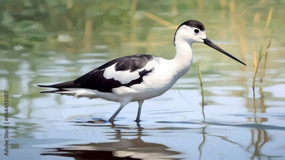black headed gull generated by AI