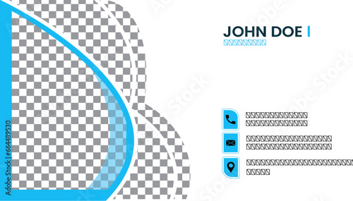 Business Card Design for Corporate Professionals Print Ready Template.