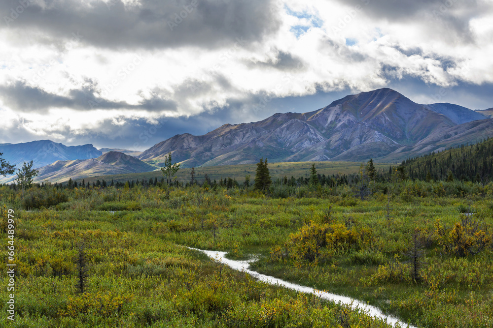 Fototapeta premium Mountains in Alaska
